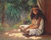 Portrait of a Polynesian Girl, Helen Thomas Dranga